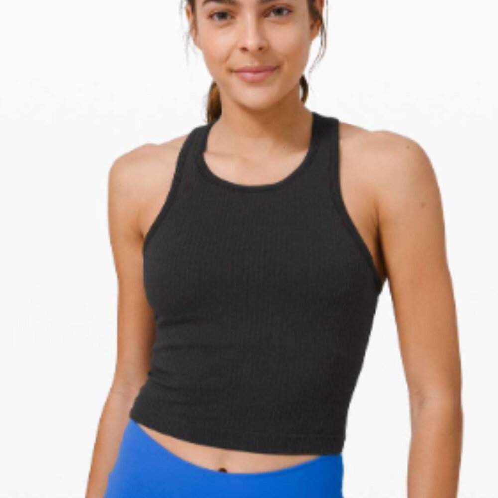Lululemon Ebb to Street Cropped Tank Top